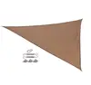Sun Shade Sail Kit Right Triangle 15ft x12ftx9ft Walnut sails