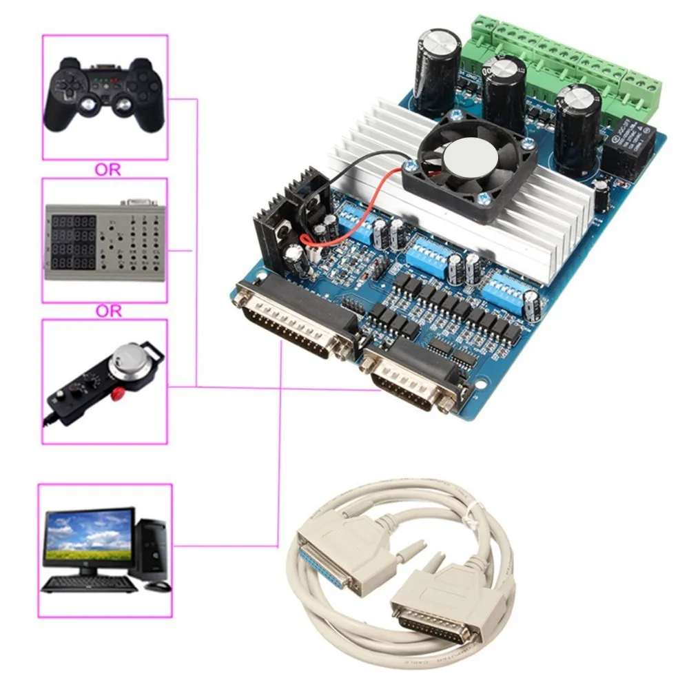 cnc 3 axis stepper motor driver controller