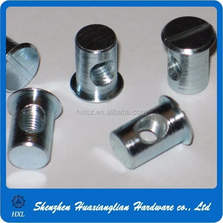 Edelstahl Kreuzloch Zylindermutter M4 M5 M6 - 304er Stahl Für Möbelmontage Und Holzarbeiten