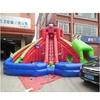 Most selling products bouncy castle inflatable with water slide