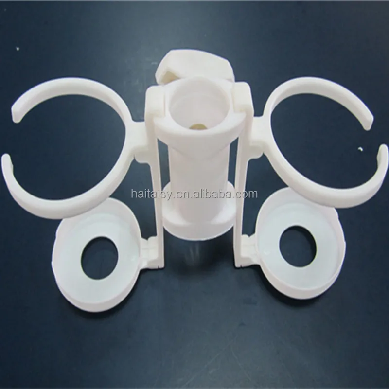 Adjustable Folding Plastic White Umbrella Picnic Table With Umbrella