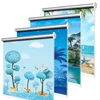 2018 new decorative custom design pattern digital printing roller blinds