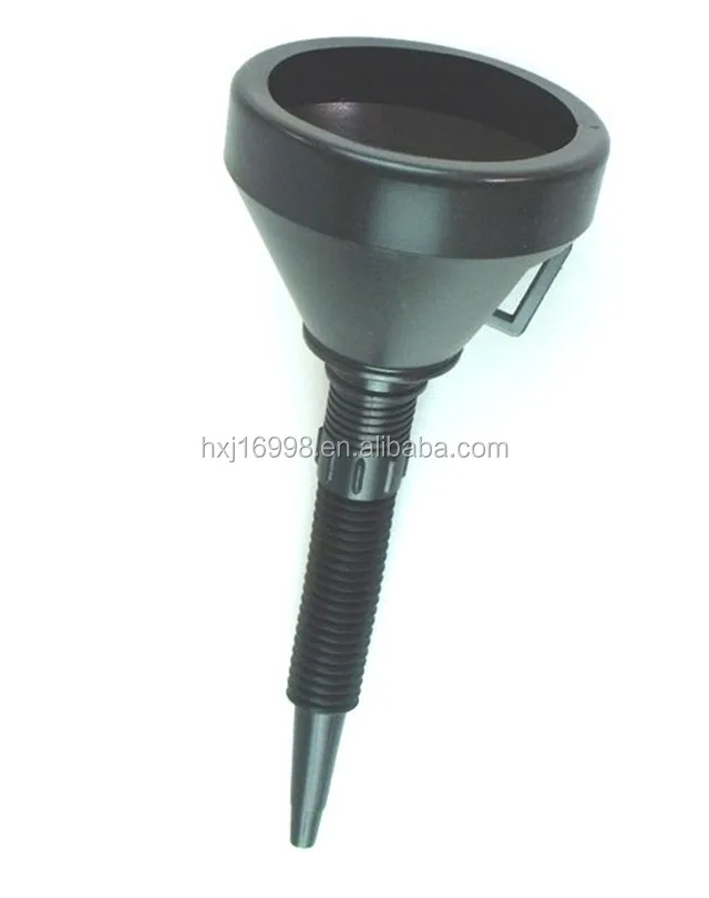 Plastic Oil Funnel With Removeble Filter Colored Funnel With Corrugated