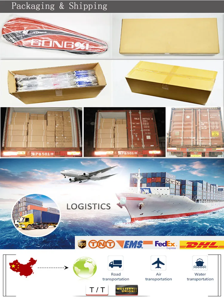 Packaging and shipping