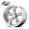 One Piece Cast Aluminum Five Spoke Stepped Five Lug Racing Torq Thrust Custom Wheel
