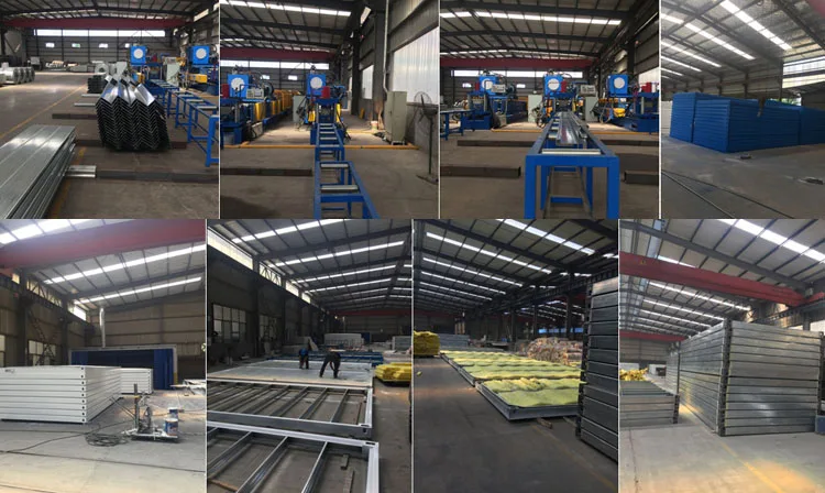 Steel frame HEAT insulation assemble comfortable modular container camp Weifang Henglida