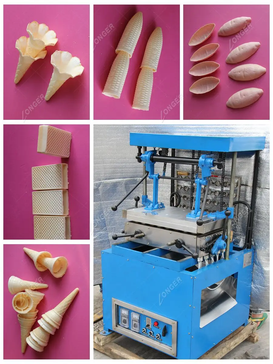 Ice Cream Cone Making Machine Crisp Cone Forming Machine Manual Ice
