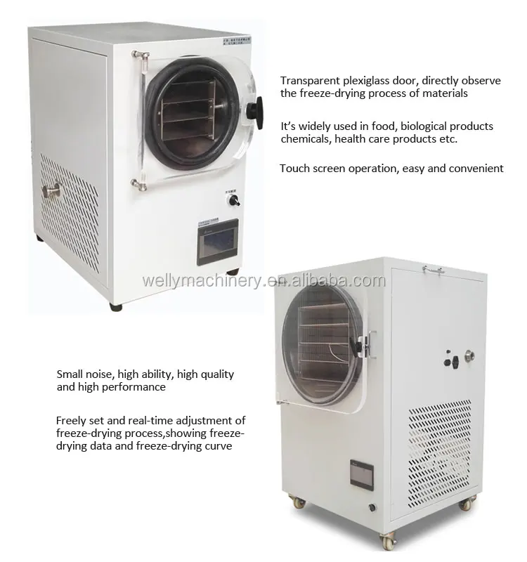 Portable Freeze Dryer/ Used Freeze Drying Equipment/ Vaccum Freeze