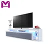 New Model Modern High Gloss Wood led TV Stand Designs