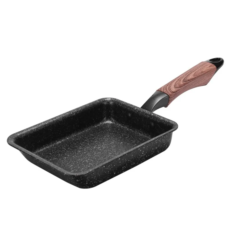 Aluminum Non Stick Rolled Tamagoyaki Rectangle Pan Japanese Omelette