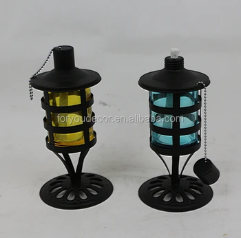 Gt 012 Colourful Tabletop Gl Oil Lamp Garden Torch Gt 012 Colourful Tabletop Gl Oil Lamp Garden Torch