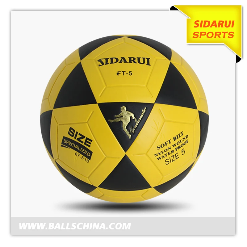 Size 4 Colorful official size Rubber made cheap prices soccer football