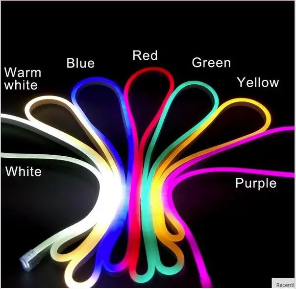 8*16MM DC 12V 24V mini flexible led neon strip with CE Rohs