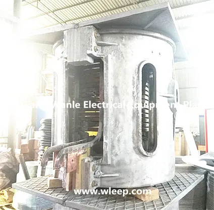 3 Ton IF Induction Copper Melting Furnace