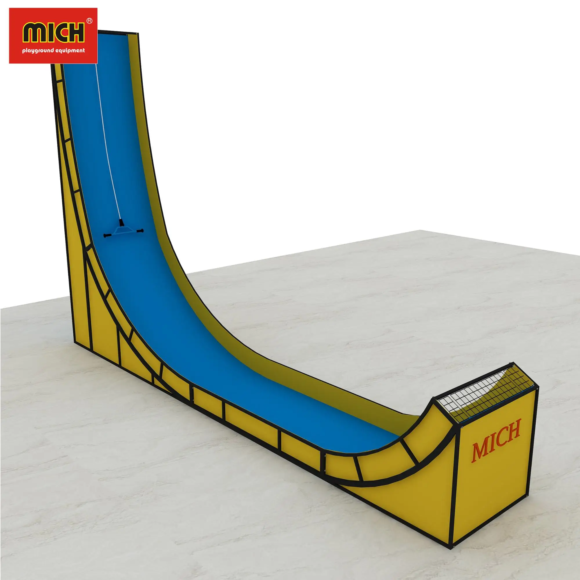 Hot Sale Mich Funny Steep Slide Amusement Playground For Children Buy