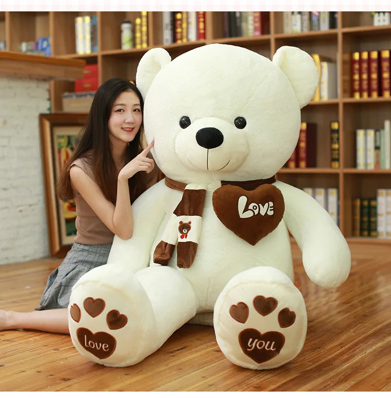 large stuffed bear