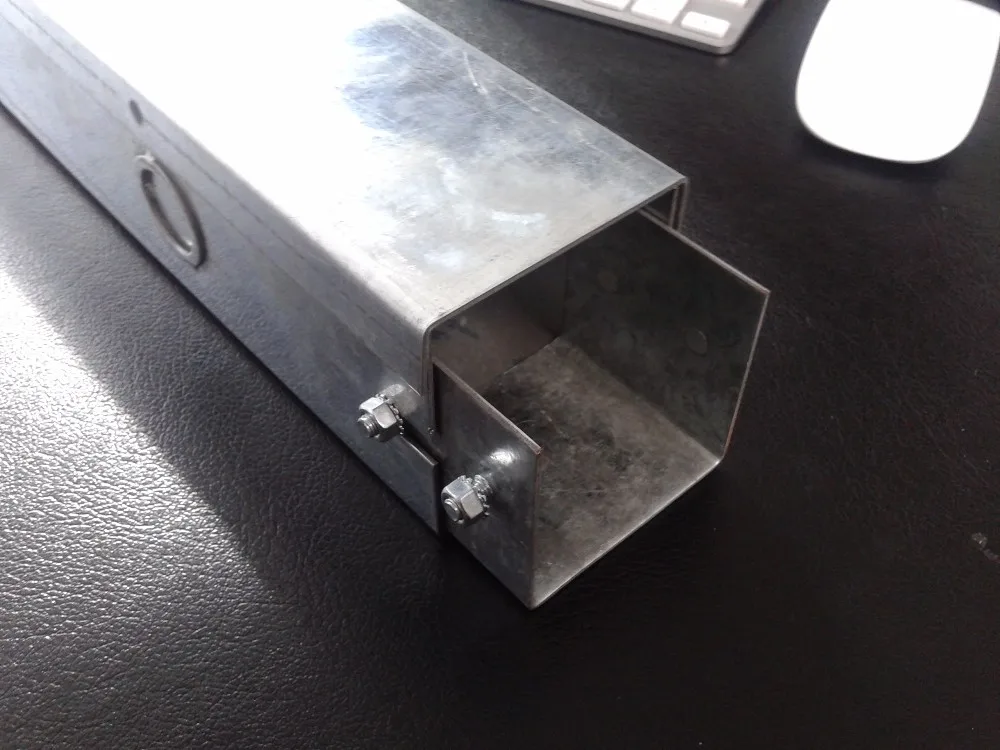 Outdoor Wireway UL 870 Wire Raceway Channel Galvanized Steel