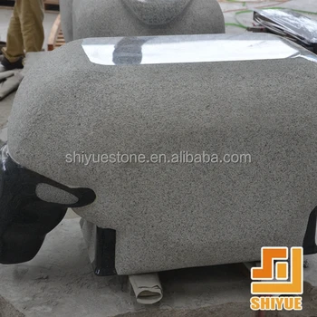 China Granite Stone Garden Bench Cartoon Design Stone Seating Bench