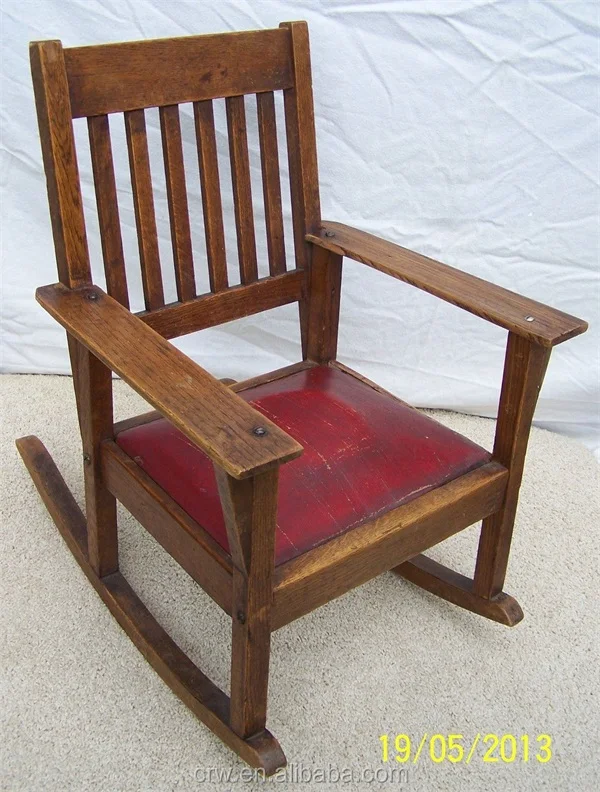 vintage childs rocking chair