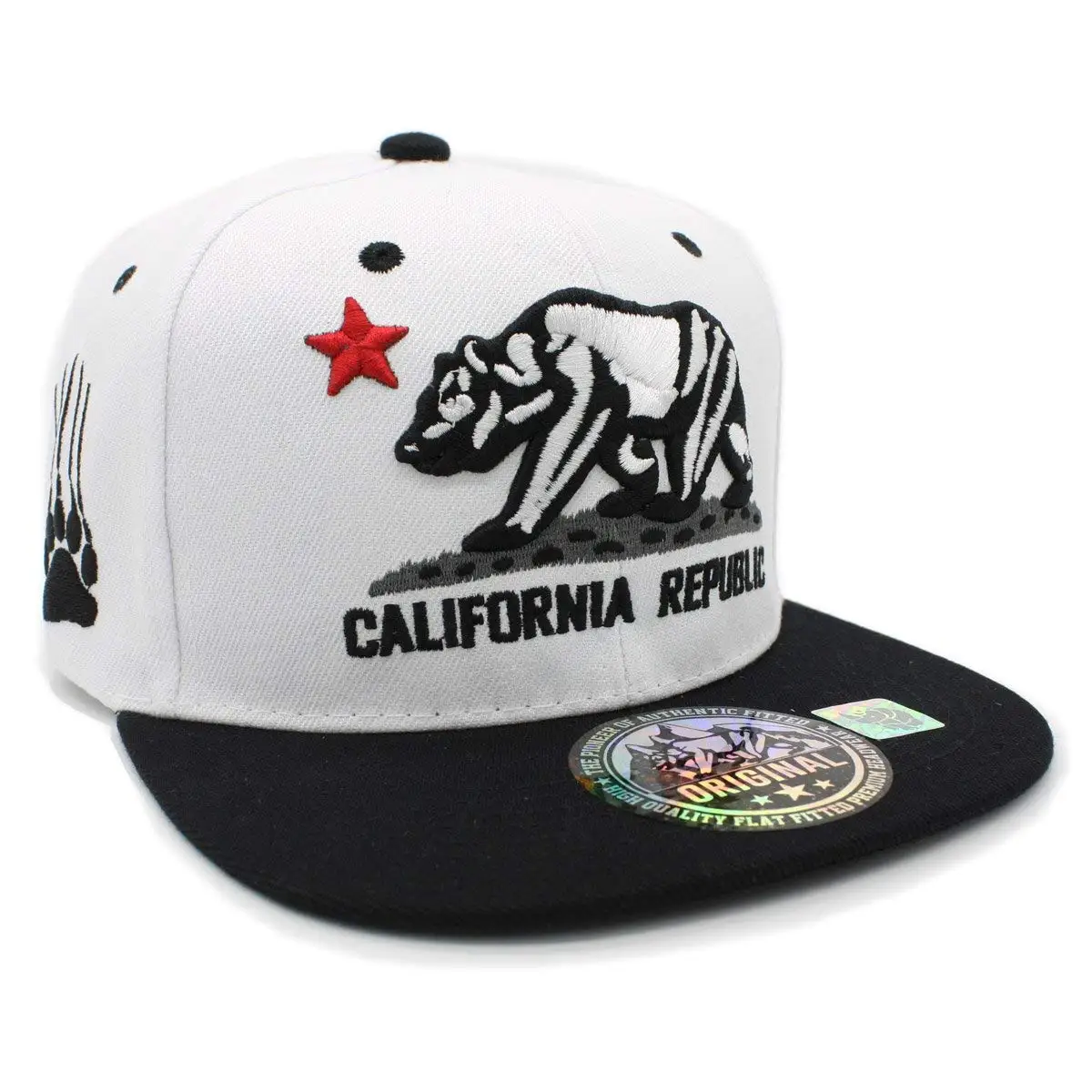 SPN37Y Unisex Hip Hop Hat Snapback Hat Printed Cute Baseball Cap Hat Mountain Bear Snapback Cap Baseball Cap