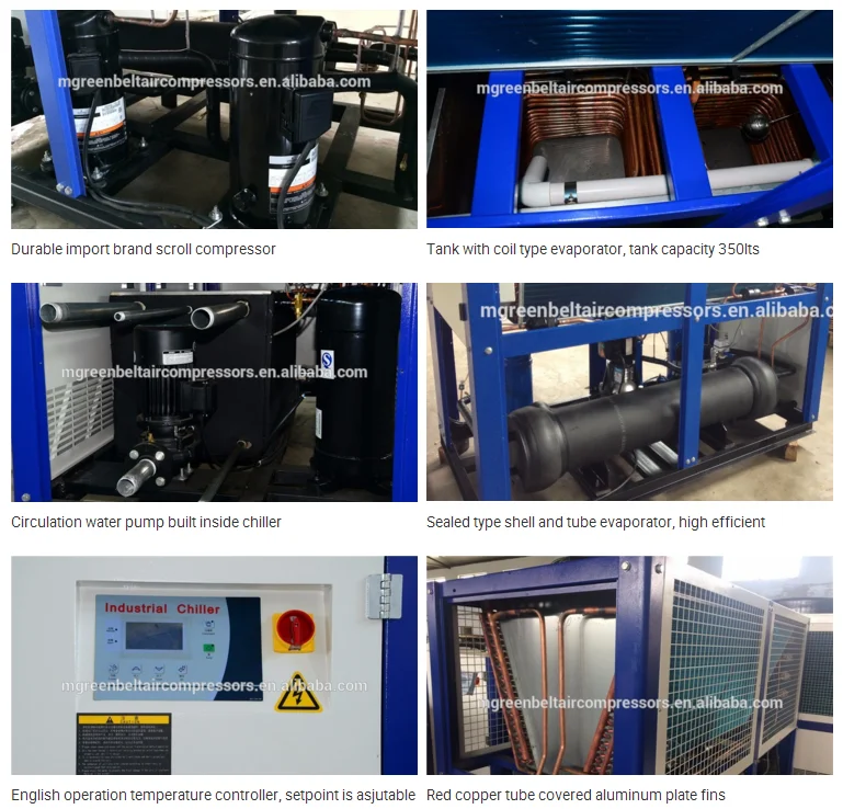 Tangki Koil Pendingin Evaporator Pendingin Air Pendingin Udara Industri