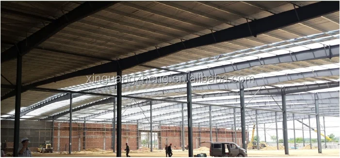 prefab plant steel structure frame warehouse