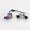 Russian flag Anti-theft valve cap metal anti-theft valve cap
