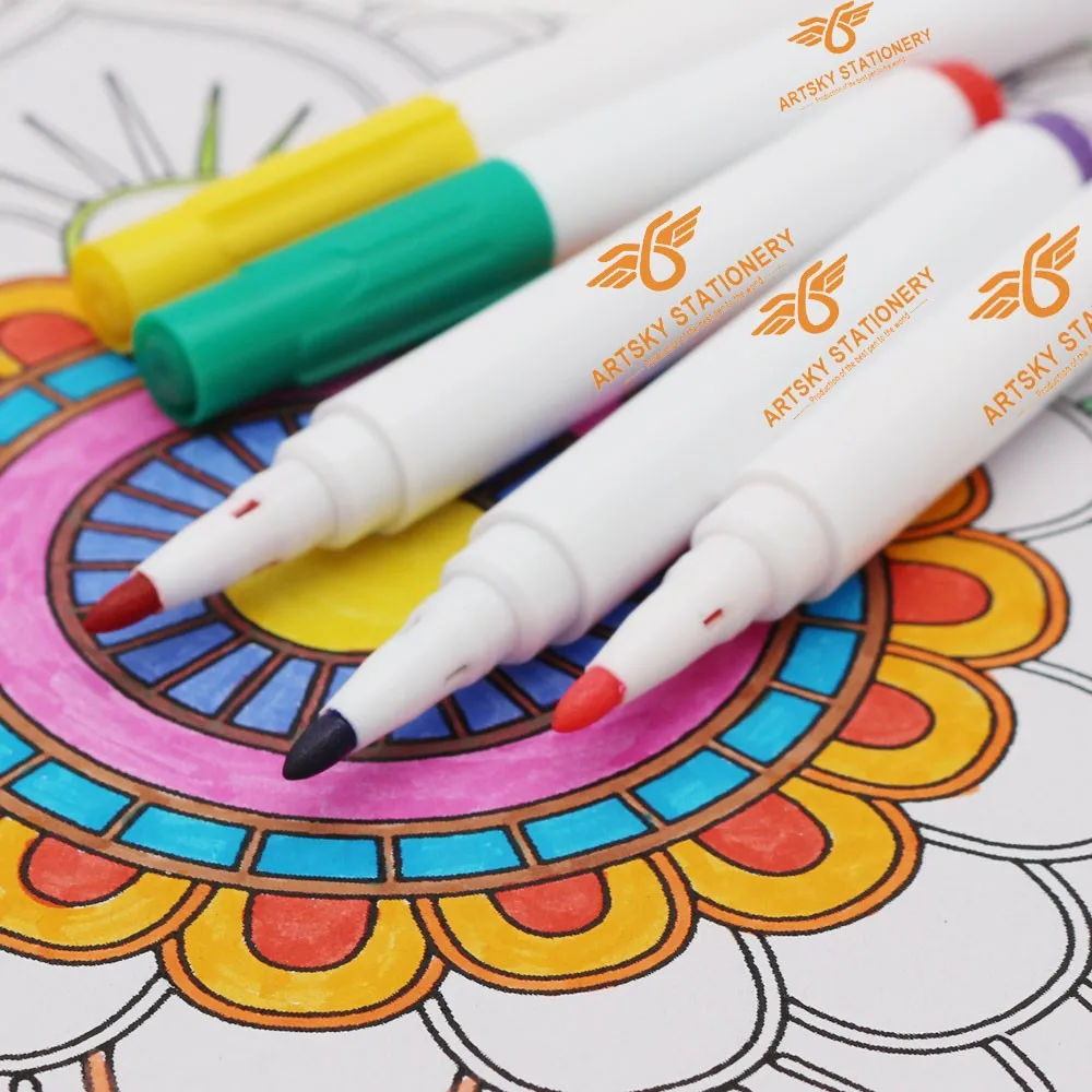 8 Colors Fabric Markers Washable Or Permanent Perfect For Writing On