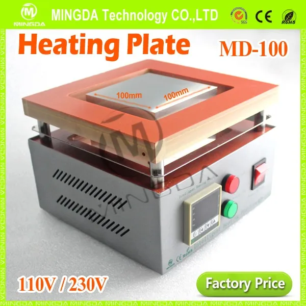 Md100 100mm*100mm Bga Preheating Plate / Electric And Industrial