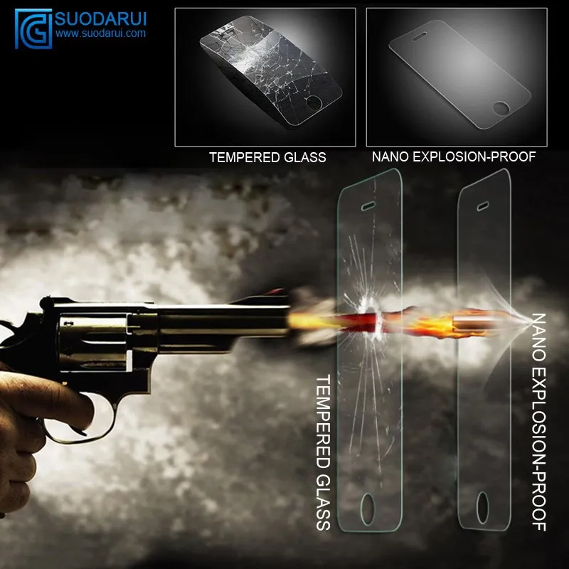 0.26mm 7H Explosion-proof soft Nano-coated Films for LG G5 screen protector better than glass film