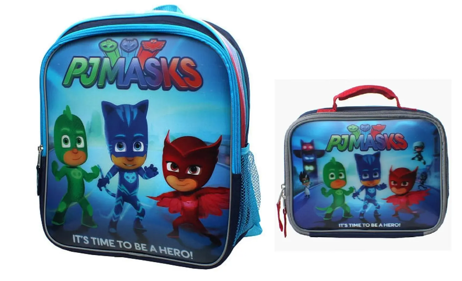 PJ MASKS BACKPACK SCHOOL JUNIOR BAG CHILDRENS KIDS BOYS CATBOY OWLETTE GEKKO TD