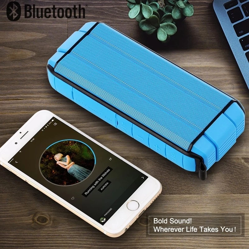 1200mAh High Capacity Bluetooth Speaker Home Zeal Sound Wireless Bluetooth Speakers with Dual Speaker Loud Stereo Better Bass - ANKUX.COM