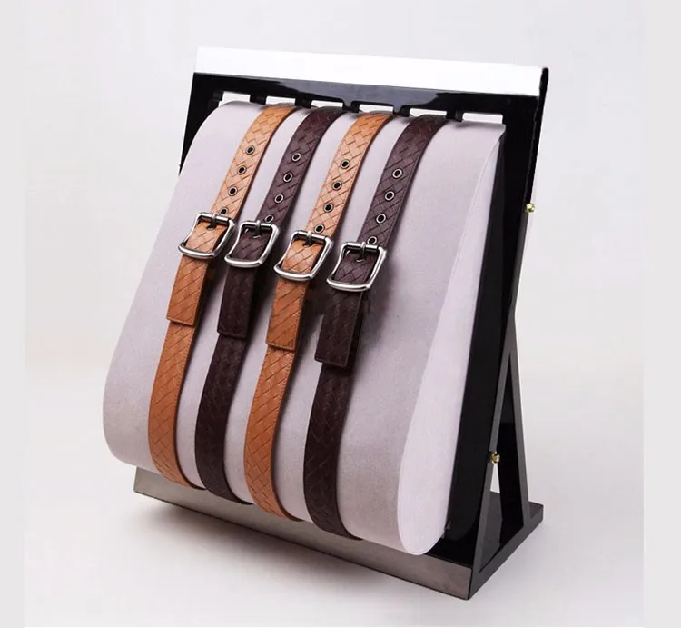 Counter Top Elegant Wooden Belt Display Rack,Belt Display Boxes Buy