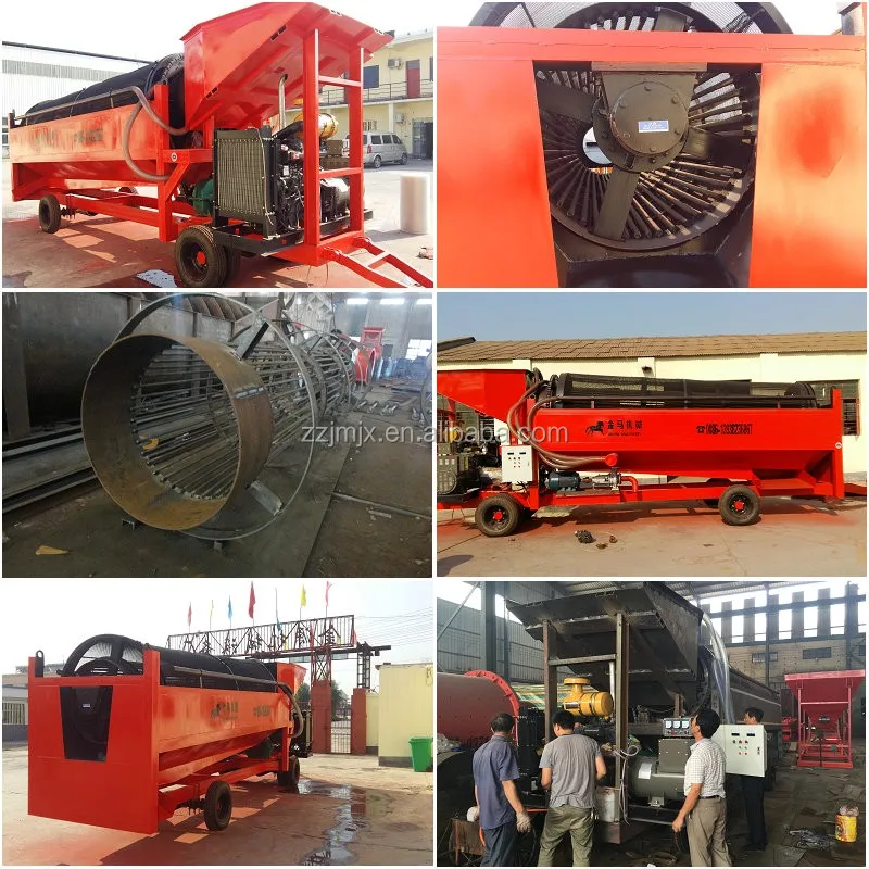 gold trommel wash plant1