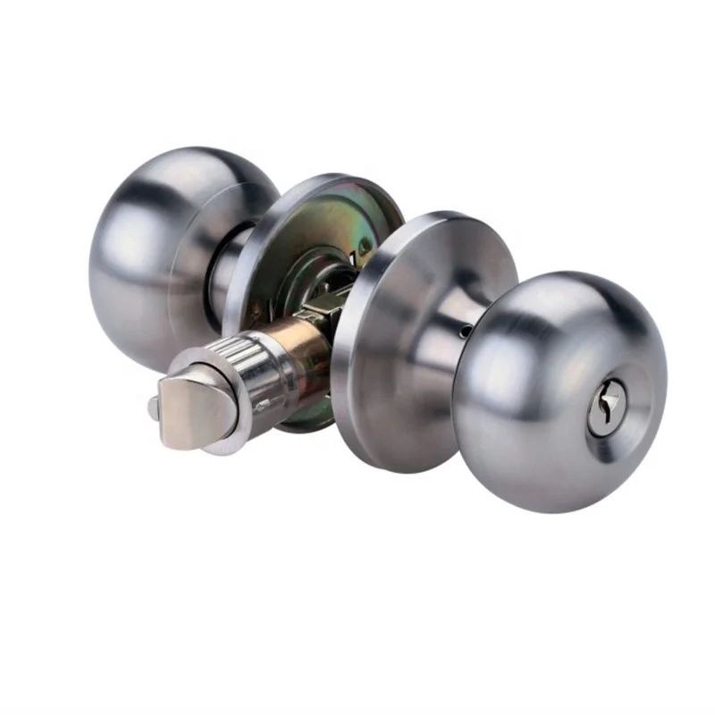 Hot Sale Tubular Round Door Knob Lock Cylinder Stainless Steel Knob Lock Buy Door Lock Door Knob Lock Cylinder Knob Lock Product On Alibaba Com