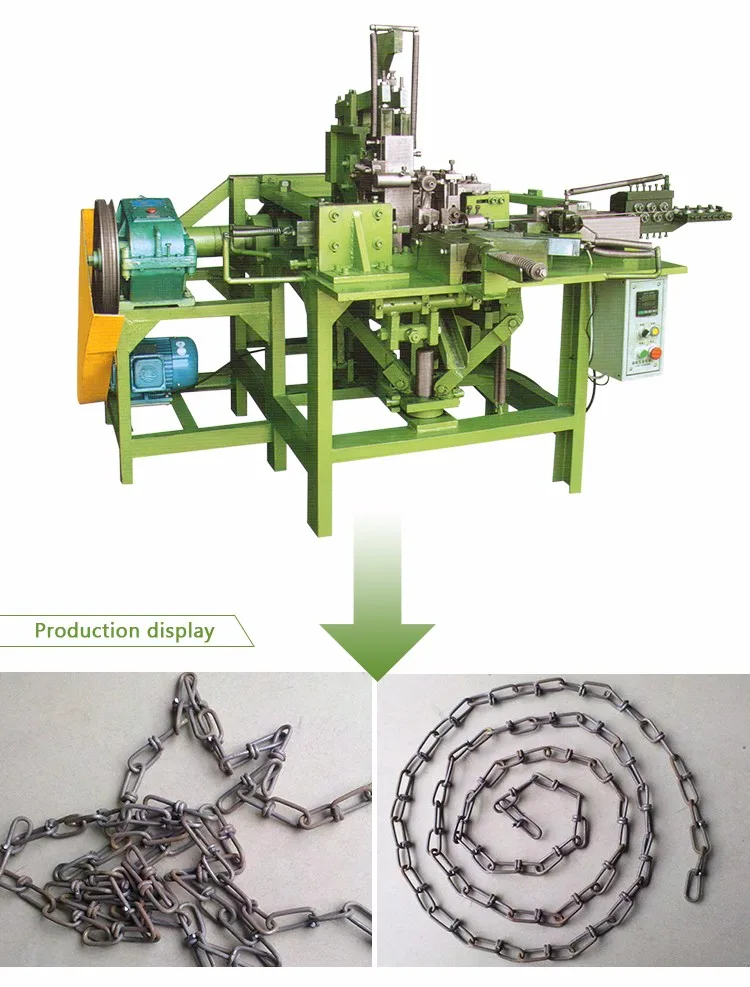 Alibaba Manufacturer Mechnical Double Loop Chain Machine Buy Mechnical Double Loop Chain