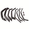 Wholesalers ABS material Fender Flares For Jeep wrangler JK (2 doors) 07-17 Without Light 7 Days Delivery In Guangzhou