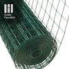 Green Pvc Welded Wire Mesh Fence Square Plastic Coated Steel Grating Panel