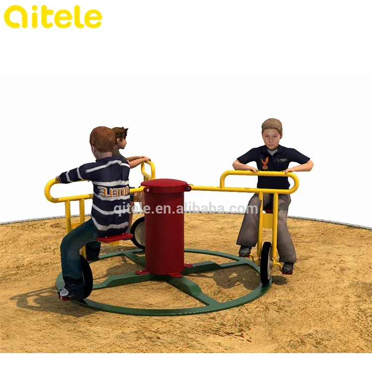 Used kids outdoor merry go round playground equipment sale for children