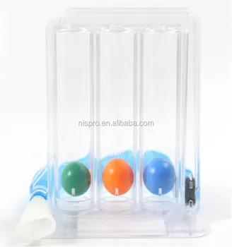Portable Three Ball Medical Incentive Deep Breathing ...