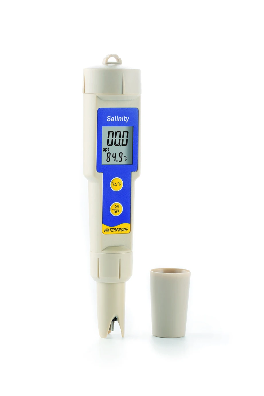 High Quality Digital Salinity Temp Meter Atc Portable Water Salinity Test Pen For Food Salt