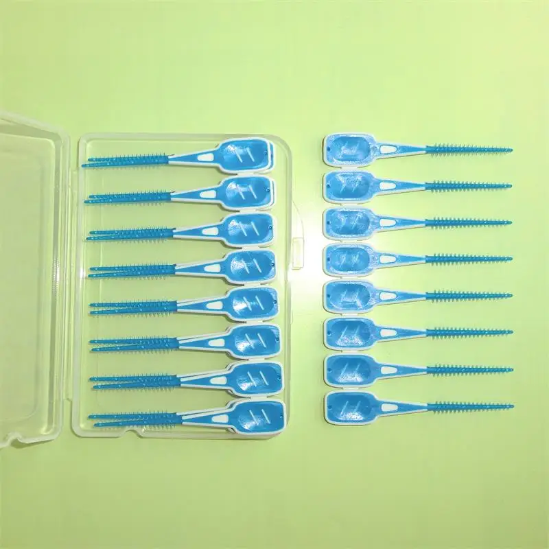 Oral Care Dental Floss Soft Rubber Interdental Brush Picks,China