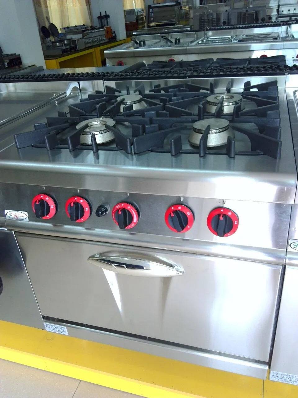 gas cooker stove/big burner gas stove/gas stove manufacturers china GH787B