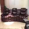 Home Cinema Seats leather Reclining Seating