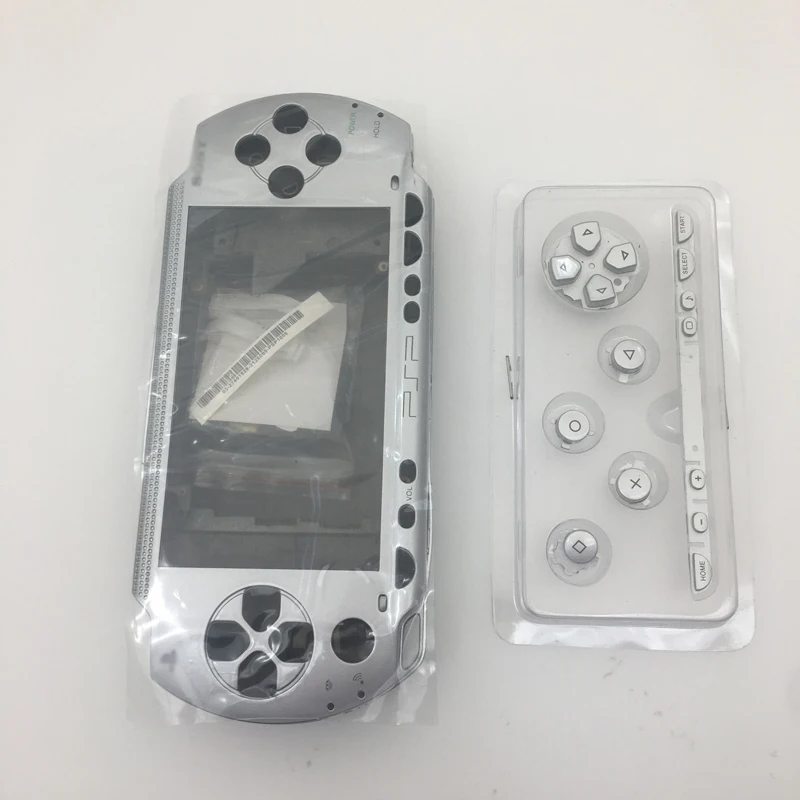 Silver Full Housing Repair Mod Case Buttons Replacement For Sony Psp 1000 Console Housing Shell Buy Housing For Psp 1000 For Psp Shell Full Housing For Psp 1000 Console Product On Alibaba Com