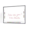 School supplier 4-touch active interactive whiteboard best smart board for classroom