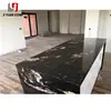 Wise Choice Kitchen Countertop Cosmic Black Granite Prefab Work Top