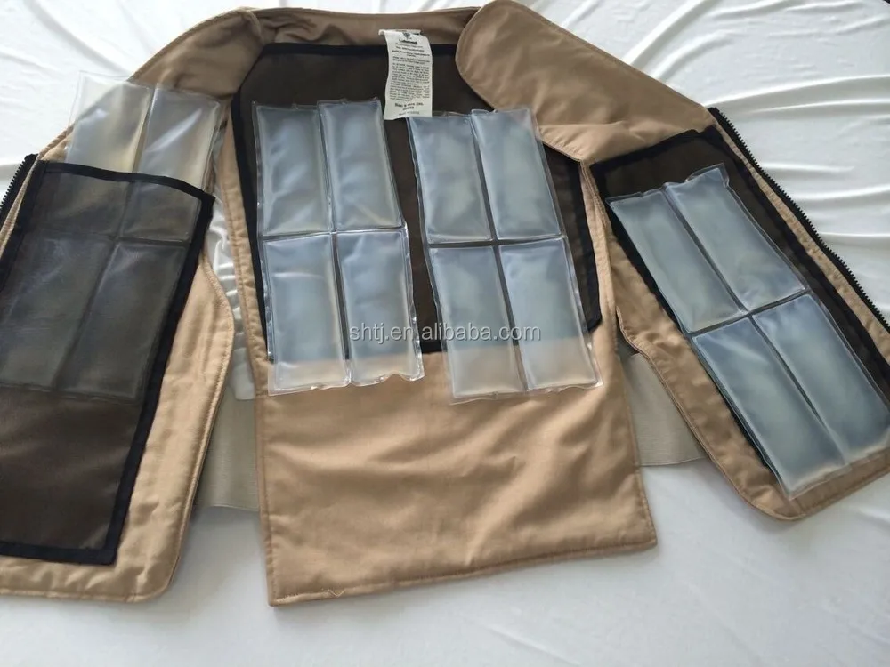 Worker Cooling Vest Insert Cold Gel Packs Buy Worker Cooling Vest