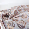 wholesale fabric organza fabric metallic polyester fabric clothing material abstract pattern