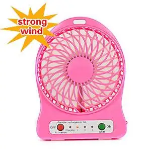 New High quantity Outdoor Protable Mini Cooling Rechargeable USB Desk Portable Pocket Mini Fan Handheld Travel Blower Air Cooler pink color